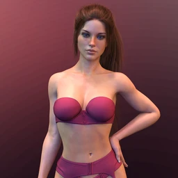 X-Fashion Cute Lingerie for Genesis 8 Female(s)