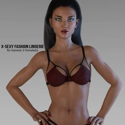 X-Sexy Fashion Lingerie for Genesis 3 Female(s)