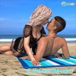 Z Holiday Romance – Couple Poses for Genesis 3 and 8
