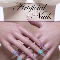 Artificial Nails for Genesis 8 Female