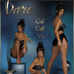 Dare – Poses for Genesis 8 and 3 Females