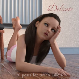 Delicate – Poses for Tween Julie 7