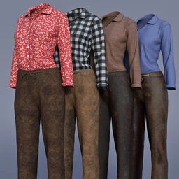 dForce Everyday Cowgirl Textures