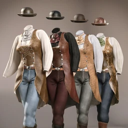 dForce Missi Judge Outfit Textures