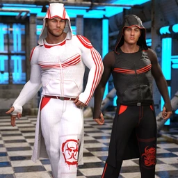 dForce Newrava Outfit Textures