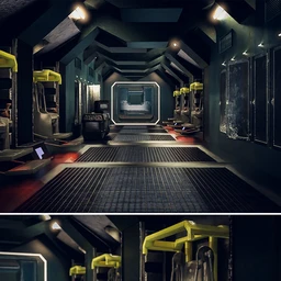 Discharge Sci-Fi Room