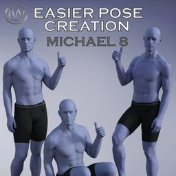 Easier Pose Creation for Genesis 8 Male and Michael 8