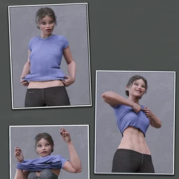 Everyday 2 Get Dressed Poses and Clothes for Genesis 8 Female(s)