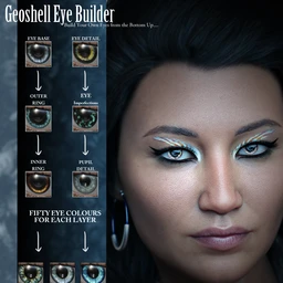 Geoshell Eye Builder for Genesis 8 Female