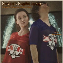 Greybro’s Graphic Jersey for Genesis 8 Female