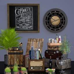 Industrial Loft Dining Room Decoration Add-on