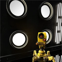 Modular Sci-Fi Wall Lights