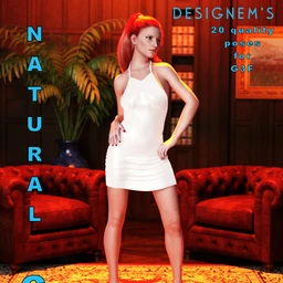 Natural 6 poses for G3F