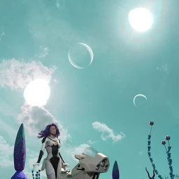 Orestes Iray HDRI Skydomes – Twin Suns of Durnn