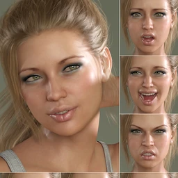 V 100 Expressions The Gold Collection for Genesis 8 Female