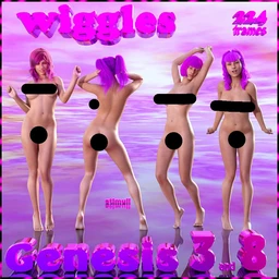 Wiggles For Genesis 3 And 8 Figures