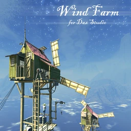 Wind Farm for Daz studio