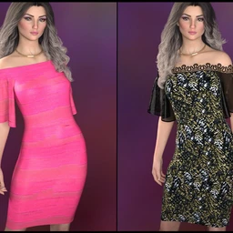 7th Ave – dForce – Shimmy Dress for G8F