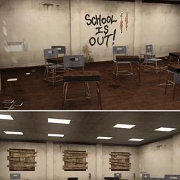 Abandoned Classroom