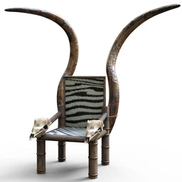 African Thone for Daz Studio