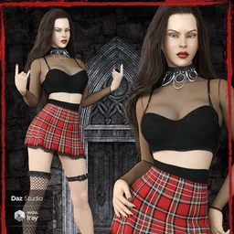 After Midnight Outfit Set for Genesis 8 Female(s)