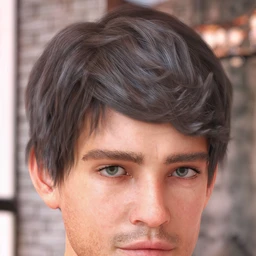 Ajay Hair for Genesis 8 and 8.1