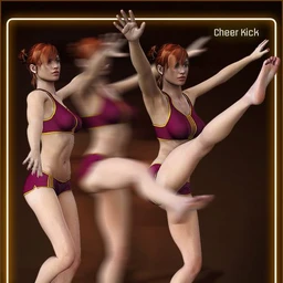 aniMate Cheerleading Pack