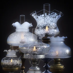 B.E.T.T.Y. Vintage Decor 02 Oil Lamps