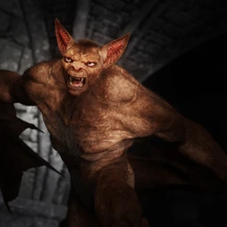 Bat Beast with dForce Hair for Genesis 8 Male