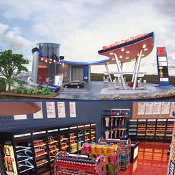 Bituka3d Gas Station