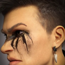 Bone Earring for Genesis 8 Male