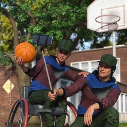 Campus Casual Outfit for Genesis 8.1 Males