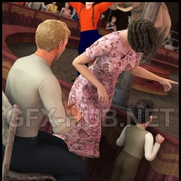 Carnival Big Tent and Interior Poses