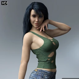 Caroline HD for Genesis 8 Female