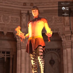Chronicles of the Gods Outfit for Genesis 8 Male(s)