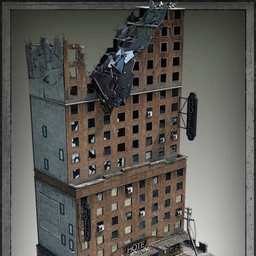 City Ruins Building 02