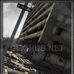 City Ruins Building 03