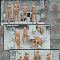 CS01 – Everyday Army Poses for Genesis 8