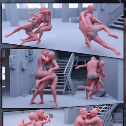 CS01 – Fighting Poses for Genesis 8