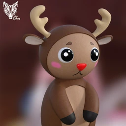 Cute Christmas Reindeer