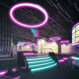 Cyberpunk Night Club