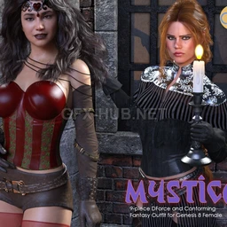 DC-Mystica for Genesis 8 Female