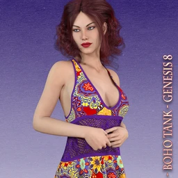 dforce – Boho Tank – Genesis 8