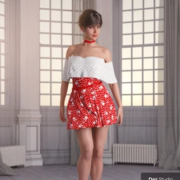 dForce Candy Kisses Outfit for Genesis 8 Female(s)