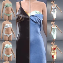 dForce COG Gown Texture Pack