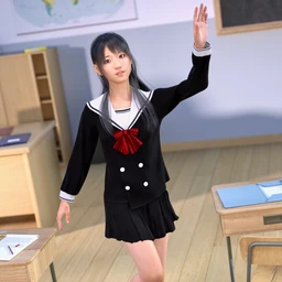 dForce Double Breasted Uniform for Genesis 8 Female(s)