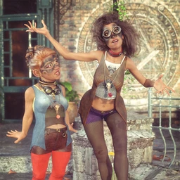 dForce Embers Outfit Textures