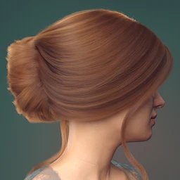 dForce French Twist Updo for Genesis 8 Females