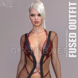dForce Fused Outfit for Genesis 8 Females