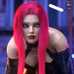 dForce Kherington Hair for Genesis 8 Females